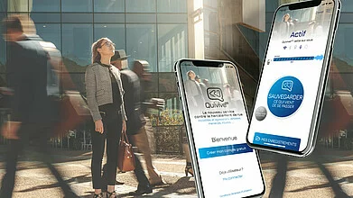Quivive-app, Application preview